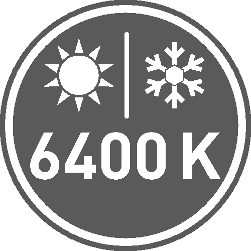 Temperatura barwowa światła [K]: 6400