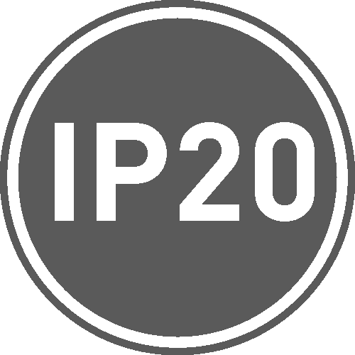 Stupeň ochrany IP: 20