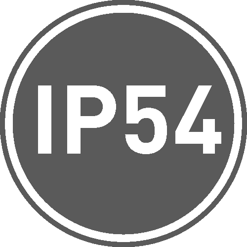 Stopień ochrony IP: 54