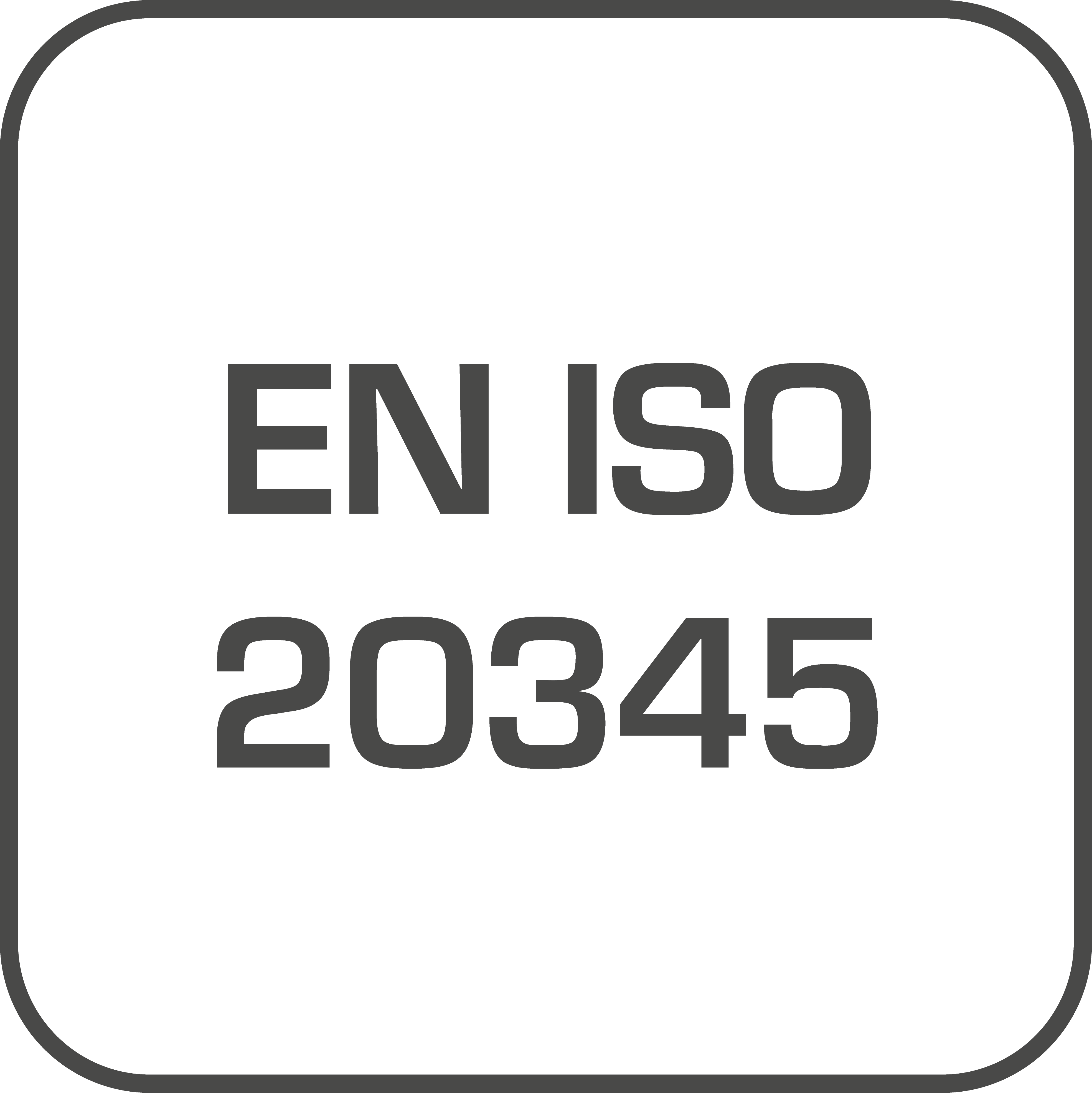 EN ISO 20345: Ano